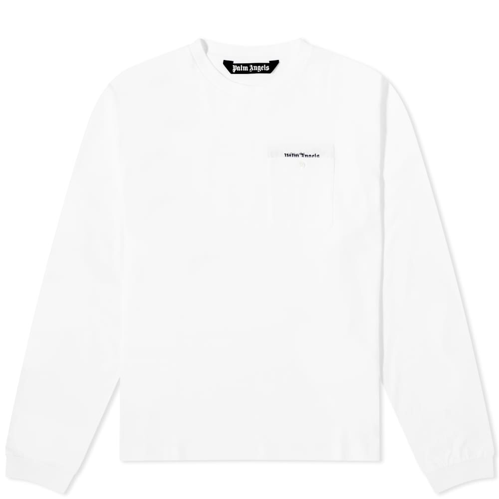 

Футболка с длинным рукавом Palm Angels Sartorial Tape, белый