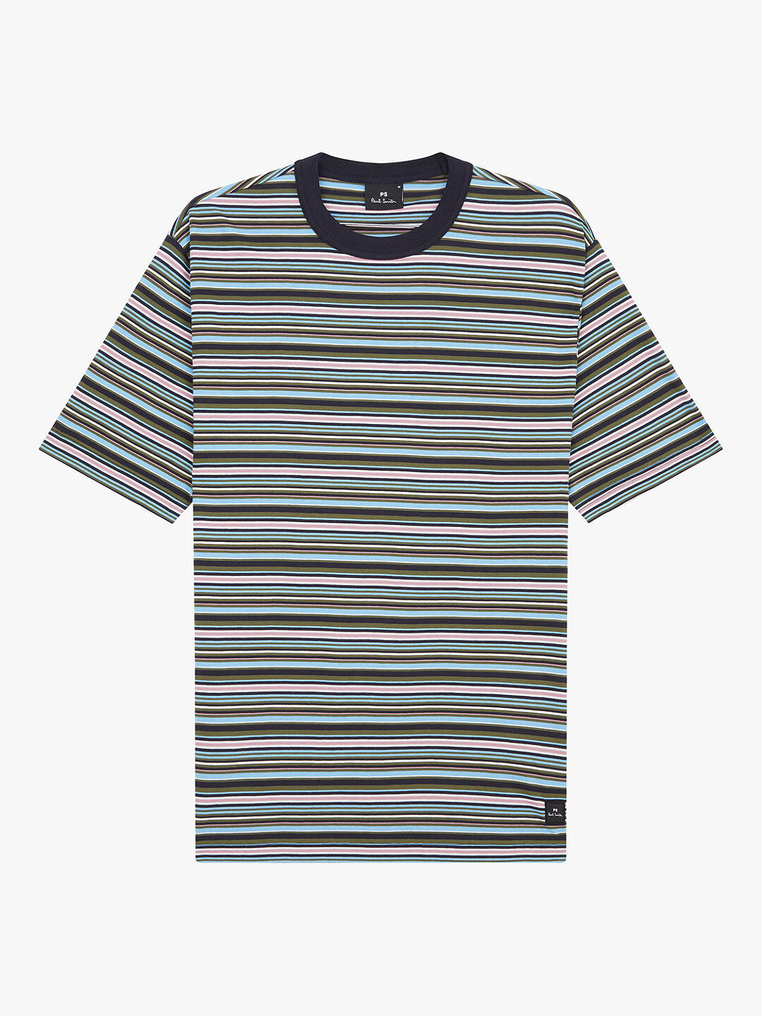 

Paul Smith Футболка в полоску с короткими рукавами, синий/разноцветный