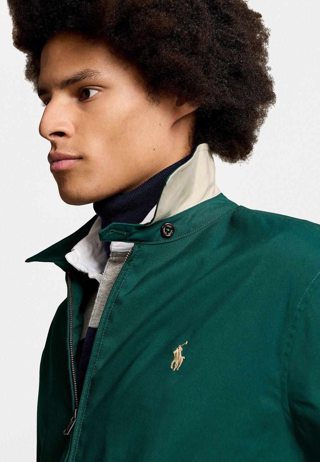 

Легкая куртка TWILL BI-SWING JACKET Ralph Lauren, темно-зеленый