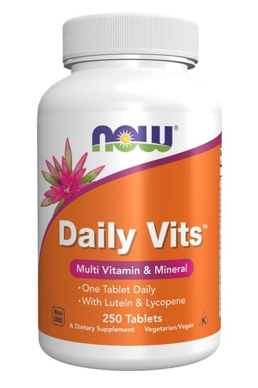 Now Foods, Daily Vits (Мультивитамины) - 250 таблеток universal nutrition daily formula мультивитамины на каждый день 100 таблеток
