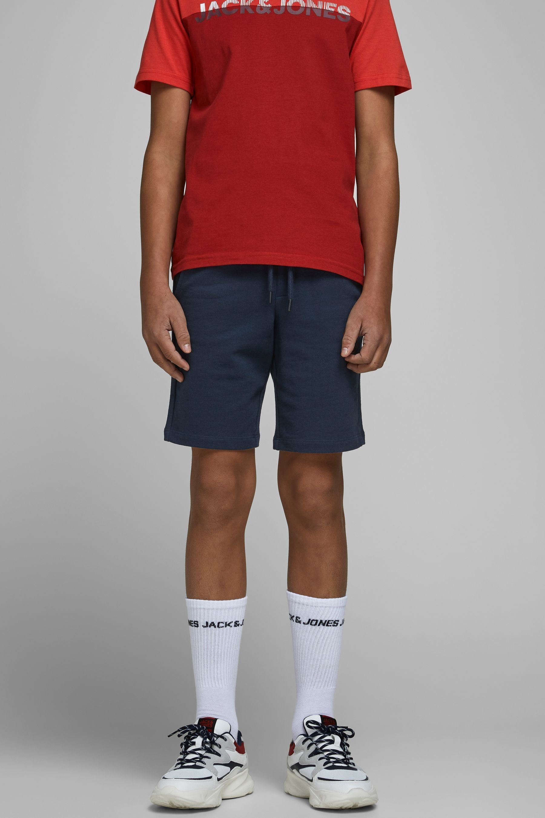 

Спортивные шорты Jack & Jones Junior с логотипом Jack & Jones, синий