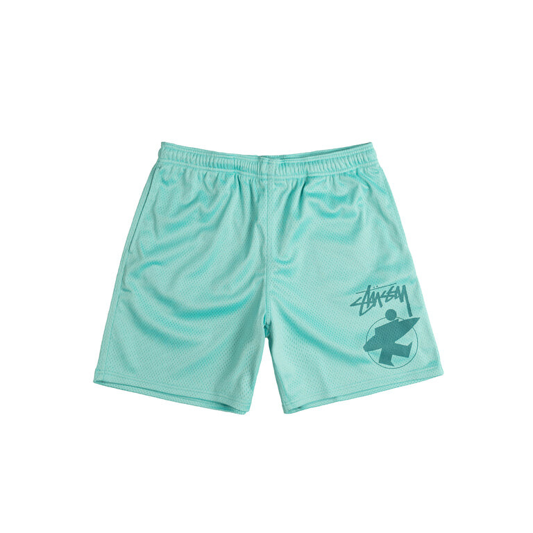 Шорты Surfman Mesh Shorts Stussy, синий