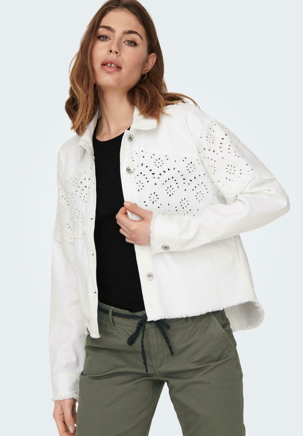 

Куртка ONLY ОНЛЕЛЕНА OTW, цвет bright white