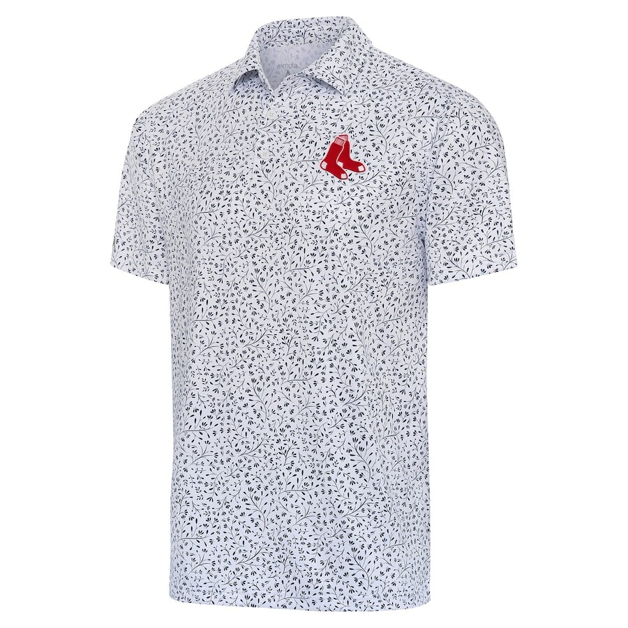 

Поло с коротким рукавом Antigua Boston Red Sox, белый