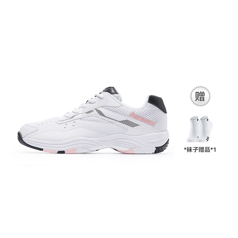 

Кроссовки Kawasaki Badminton Shoes Unisex Low-top, белый/желтый