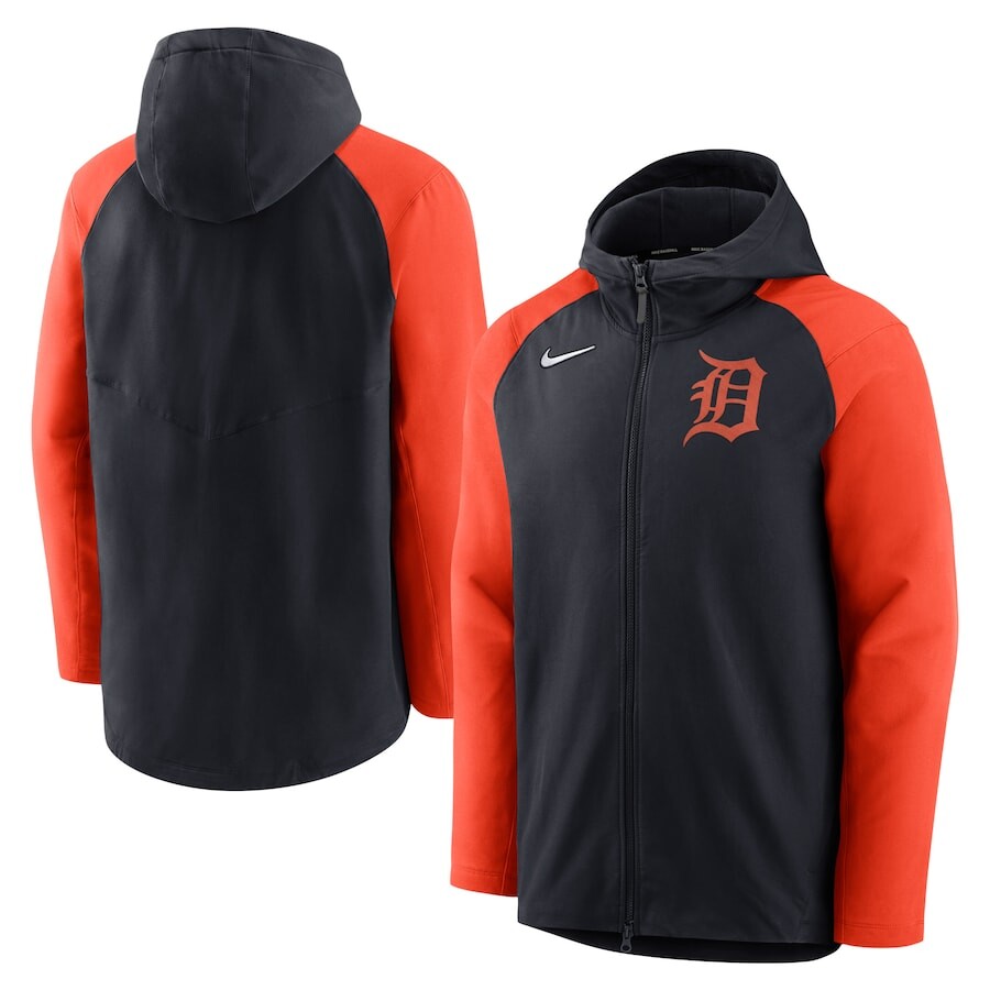 

Толстовка на молнии Nike Detroit Tigers, нави