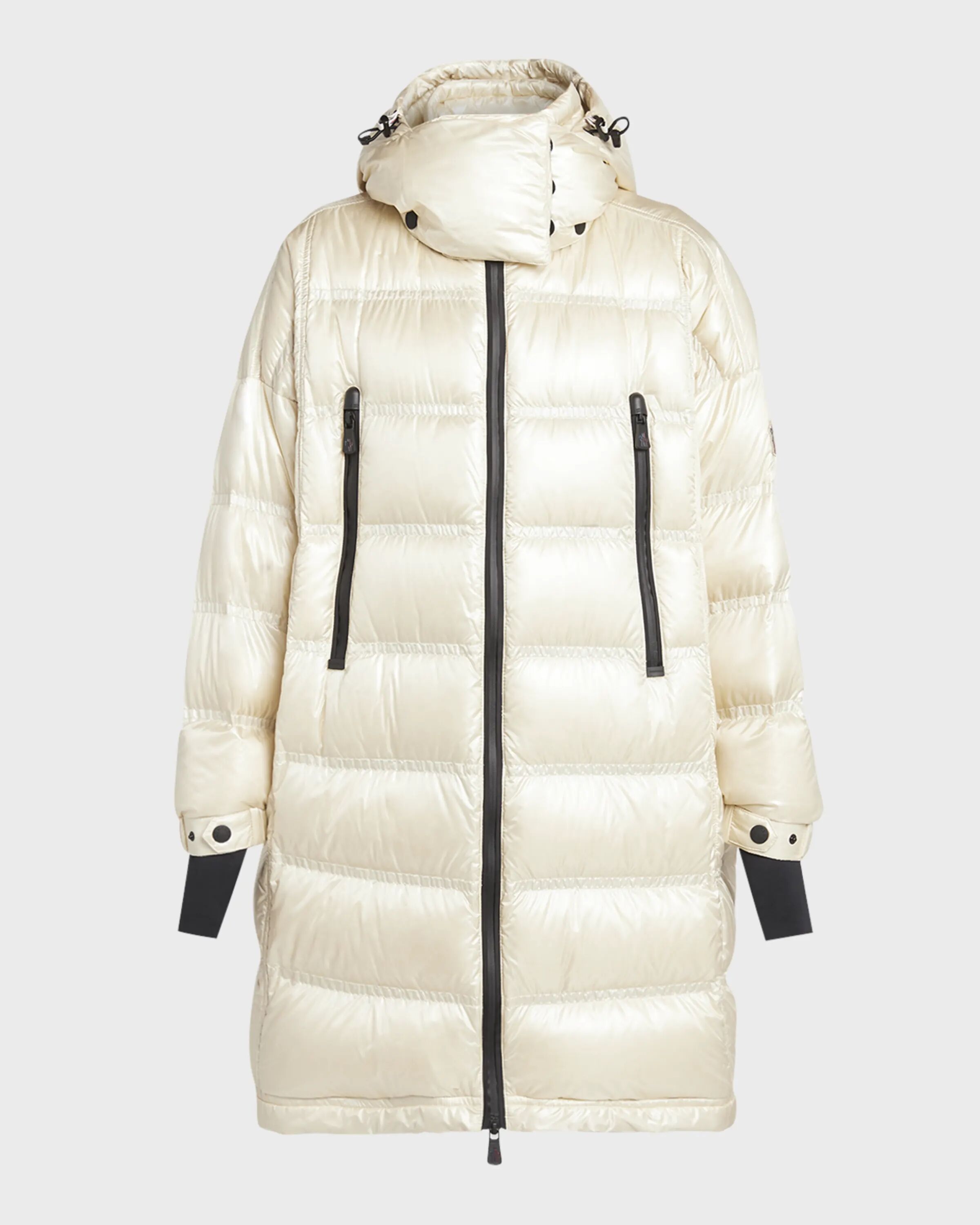 

Длинная парка Rochelairs Moncler Grenoble, цвет Tan