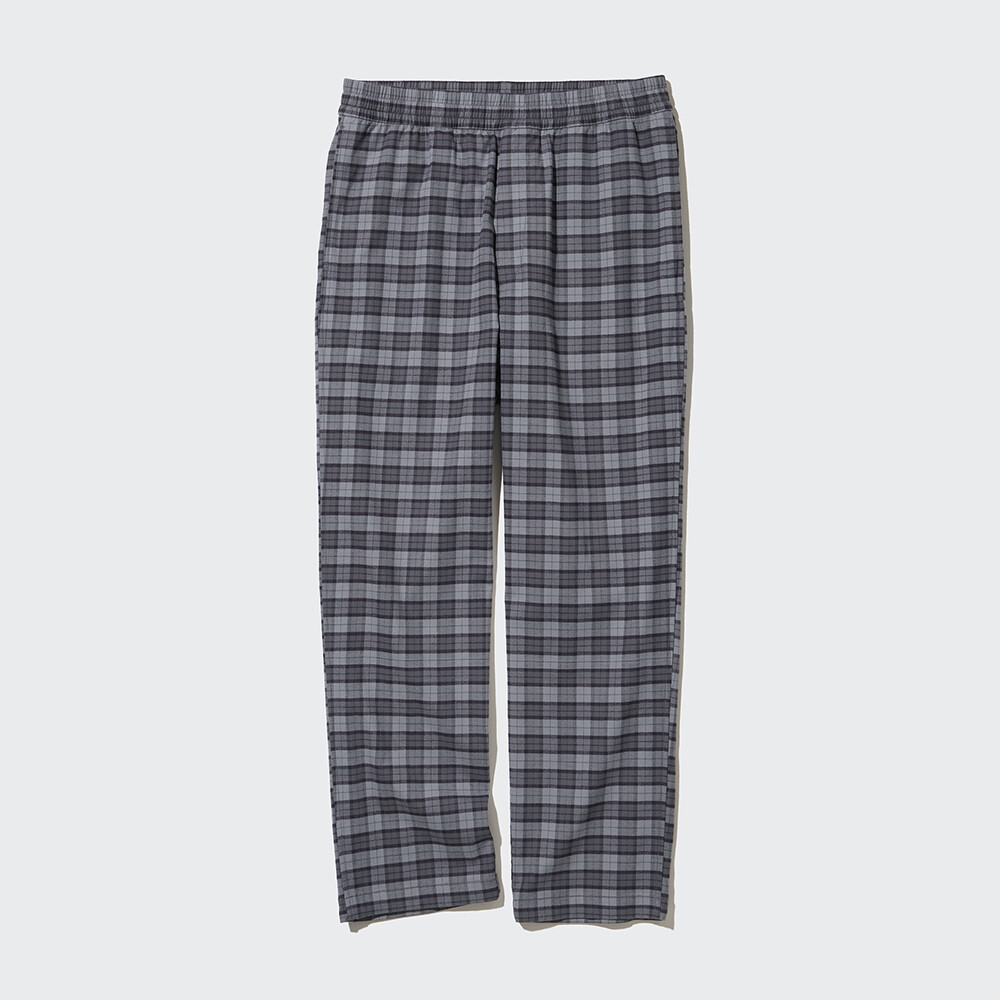 

Uniqlo мужские и женские фланелевые эластичные брюки