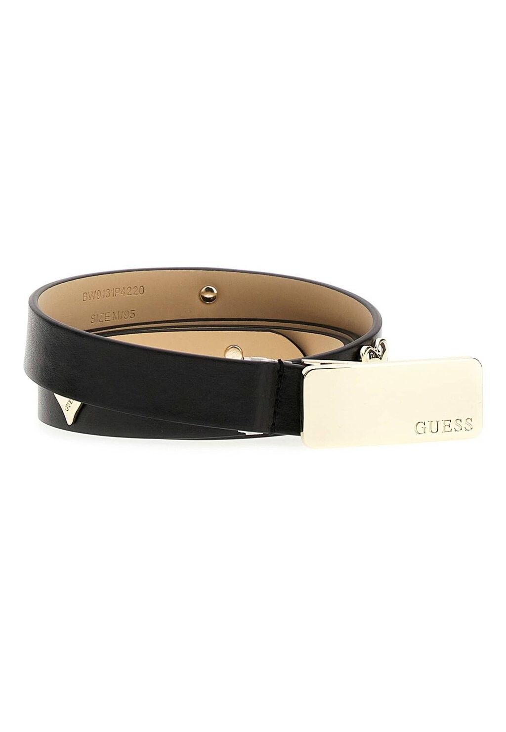 

Ремень MIT HERZDETAILS Guess, черный