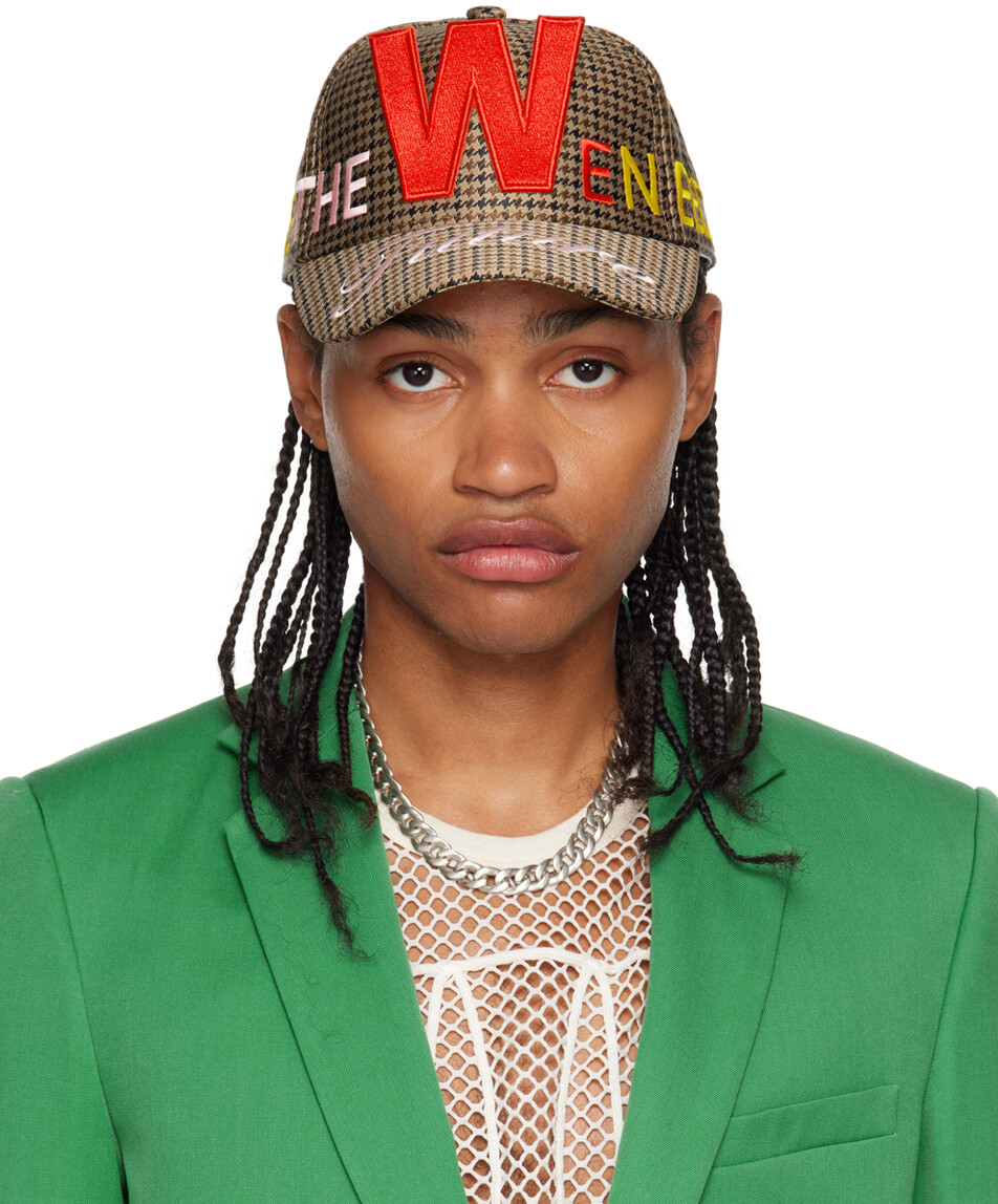 

Коричневая кепка Future Walter Van Beirendonck