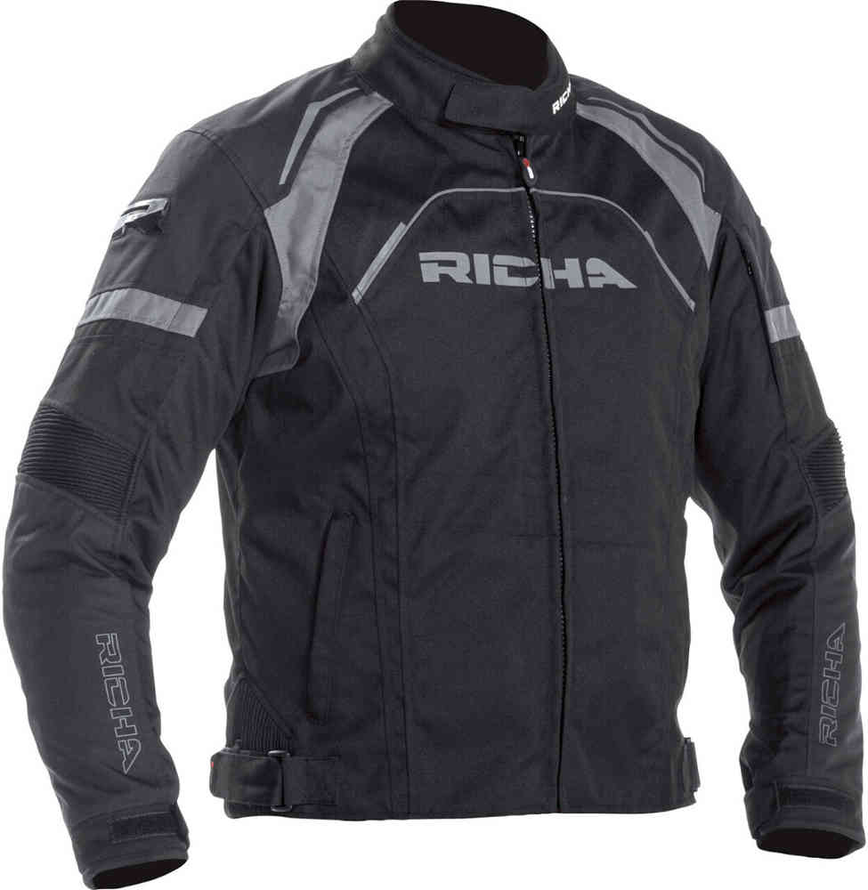 Водонепроницаемая мотоциклетная текстильная куртка Falcon 2 Richa, черный/серый цена и фото