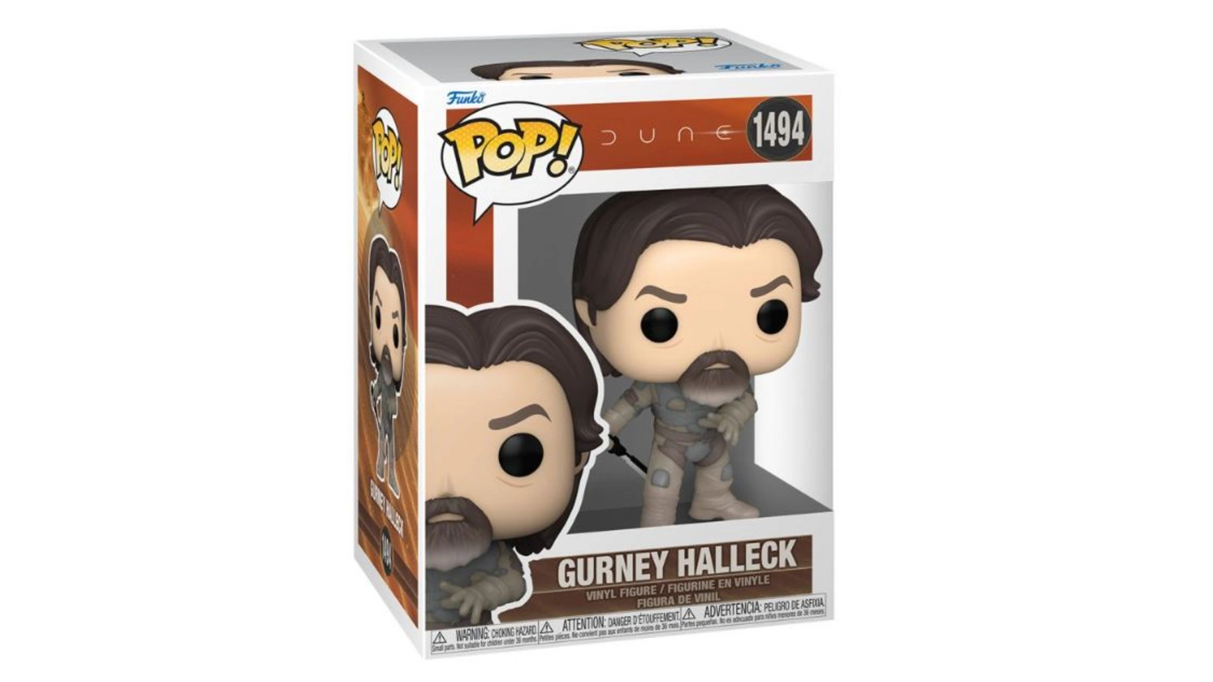 Funko - Pop! Dune 2 Винил Gurney Halleck фигурка funko pop movies dune 2 gurney halleck 72632 10 см