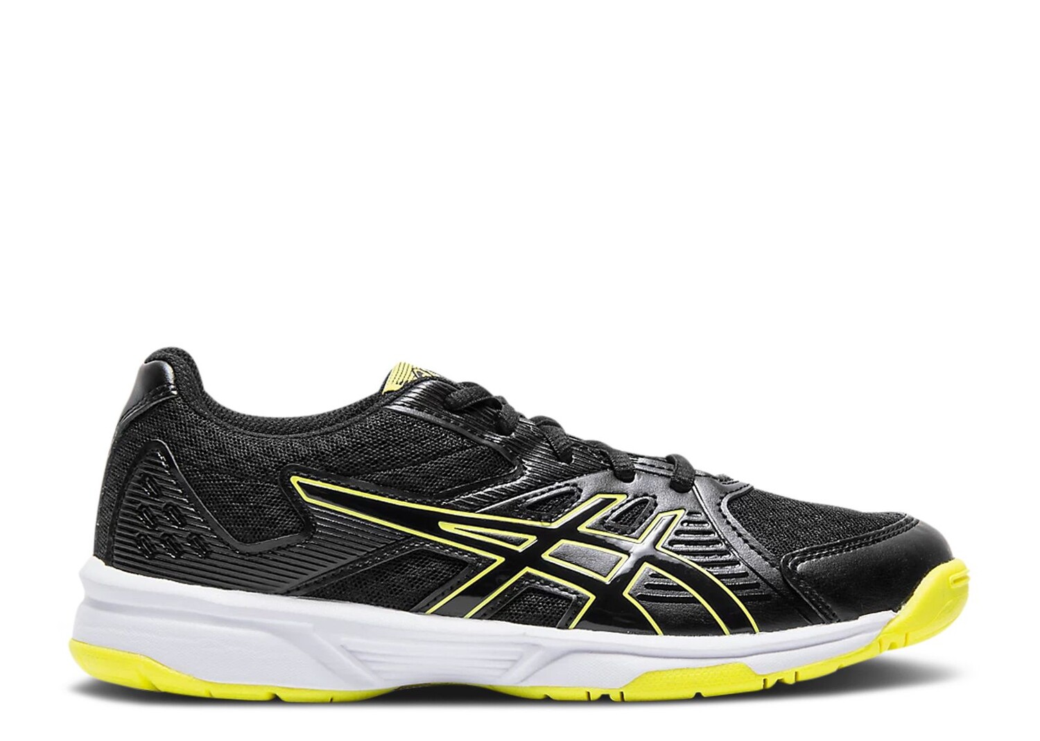 

Кроссовки ASICS Upcourt 3 Gs 'Black Sour Yuzu', черный