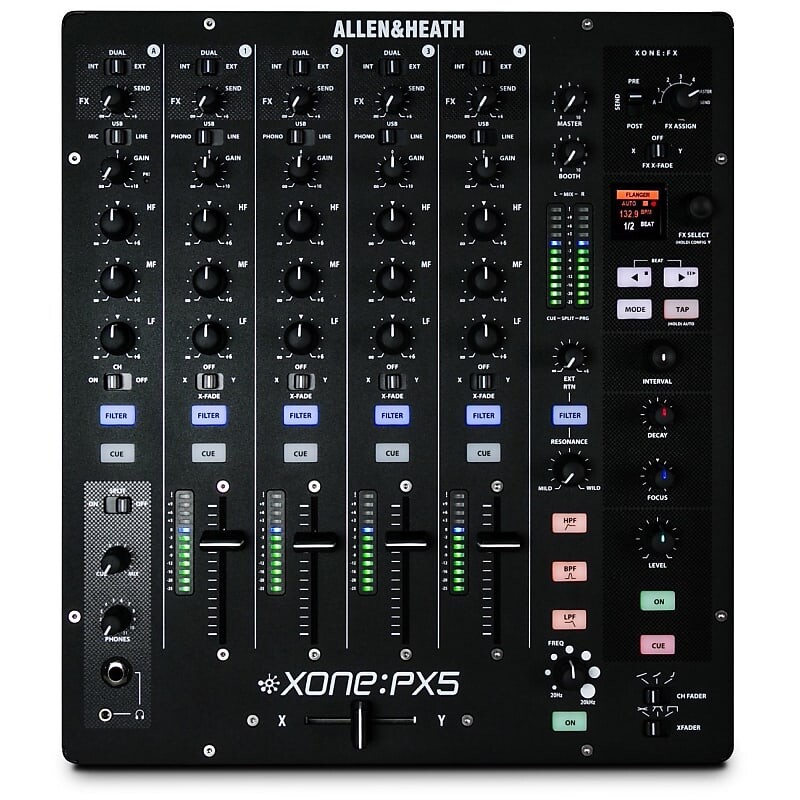 

Микшер Allen & Heath XONE:PX5 4+1 Channel DJ Mixer