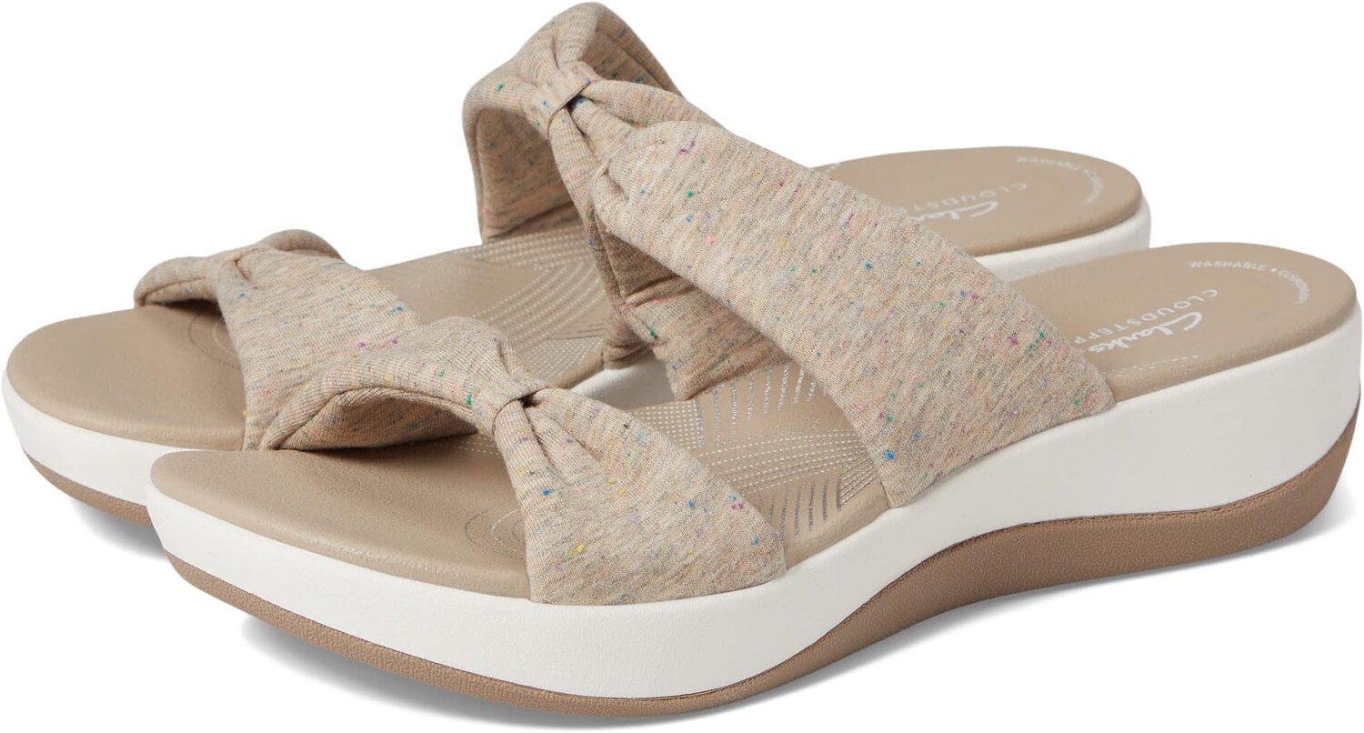 

Сандалии на плоской подошве Arla Coast Clarks, цвет Sand Textile