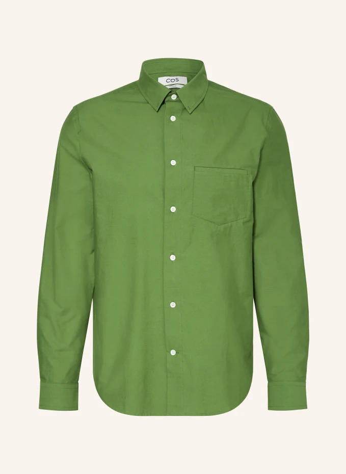 Рубашка стандартного кроя Cos, зеленый