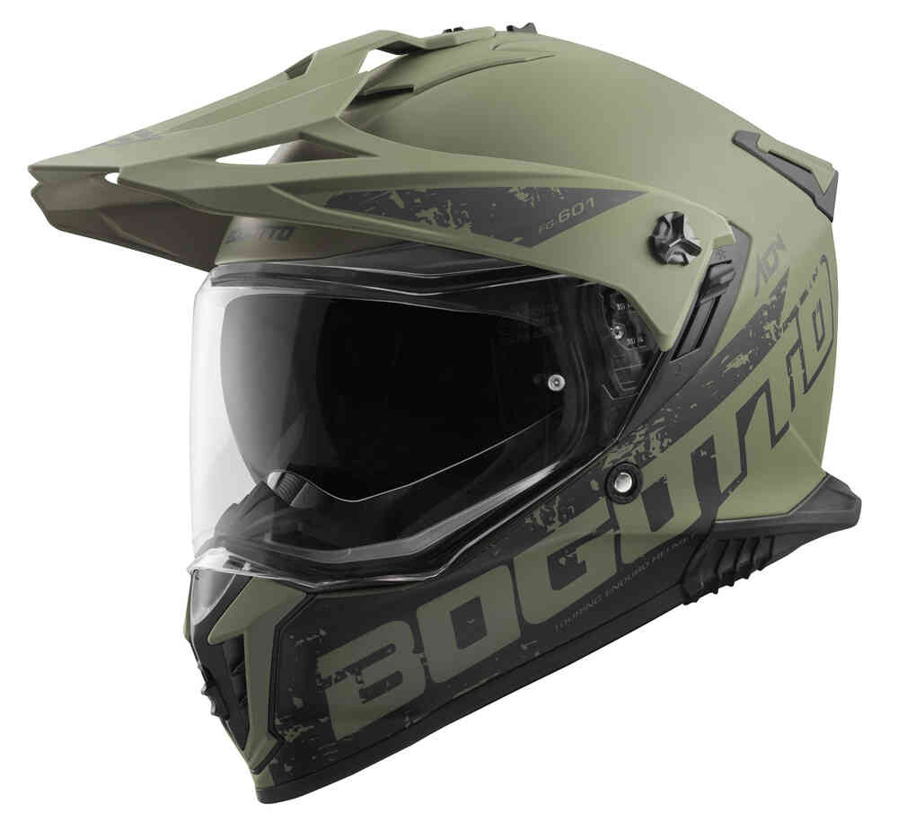 

FG-601 Шлем Эндуро из стекловолокна Bogotto, зеленый мэтт