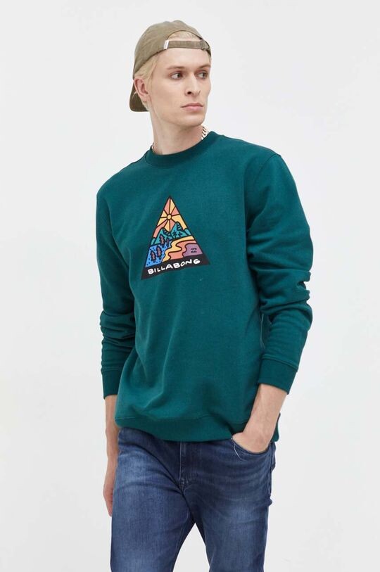 

Толстовка Billabong, зеленый