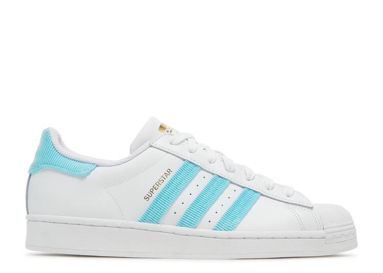 Кроссовки Adidas SUPERSTAR 'WHITE PULSE AQUA',