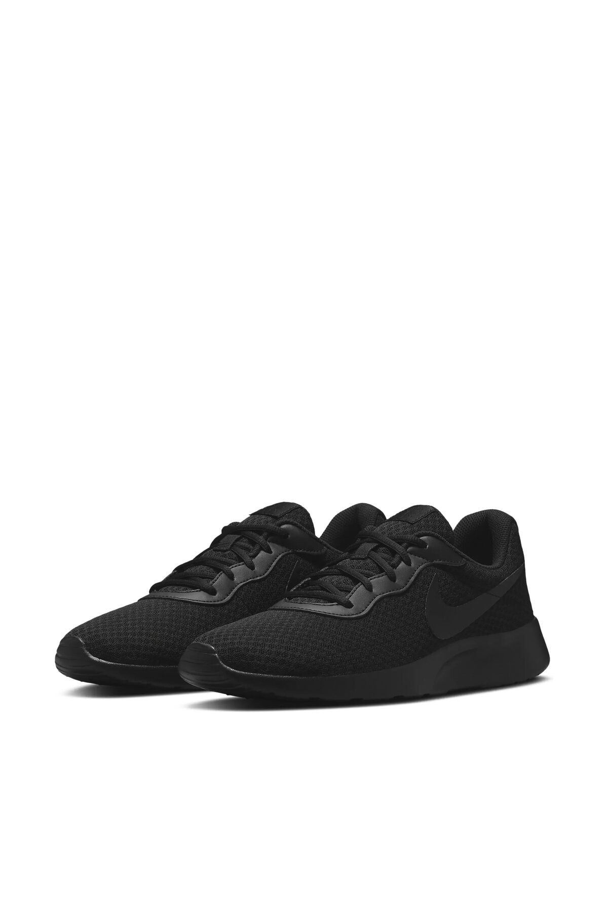 Дышащая удобная черная мужская спортивная обувь Nike, черный