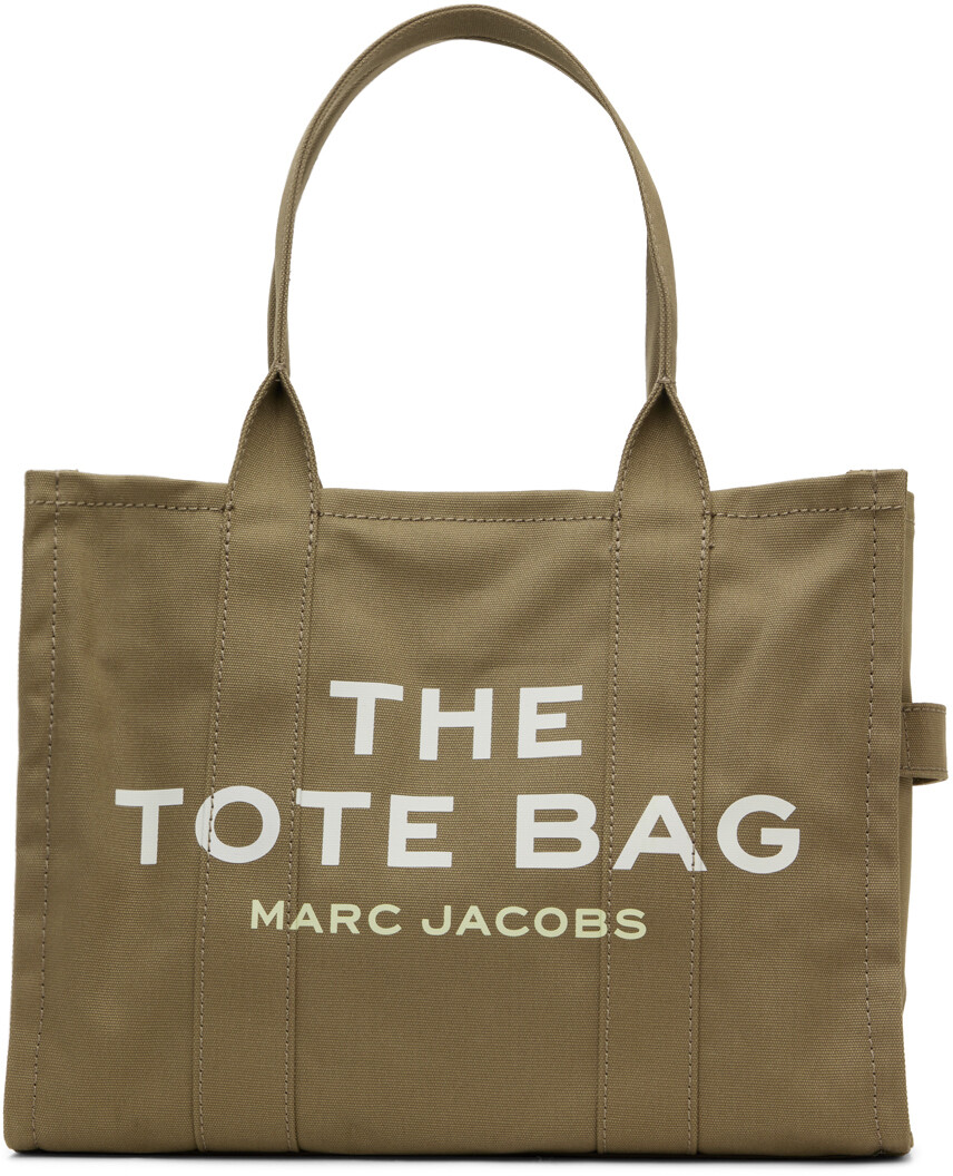 

Зеленая большая сумка-тоут 'The Tote Bag' Marc Jacobs, цвет Slate green