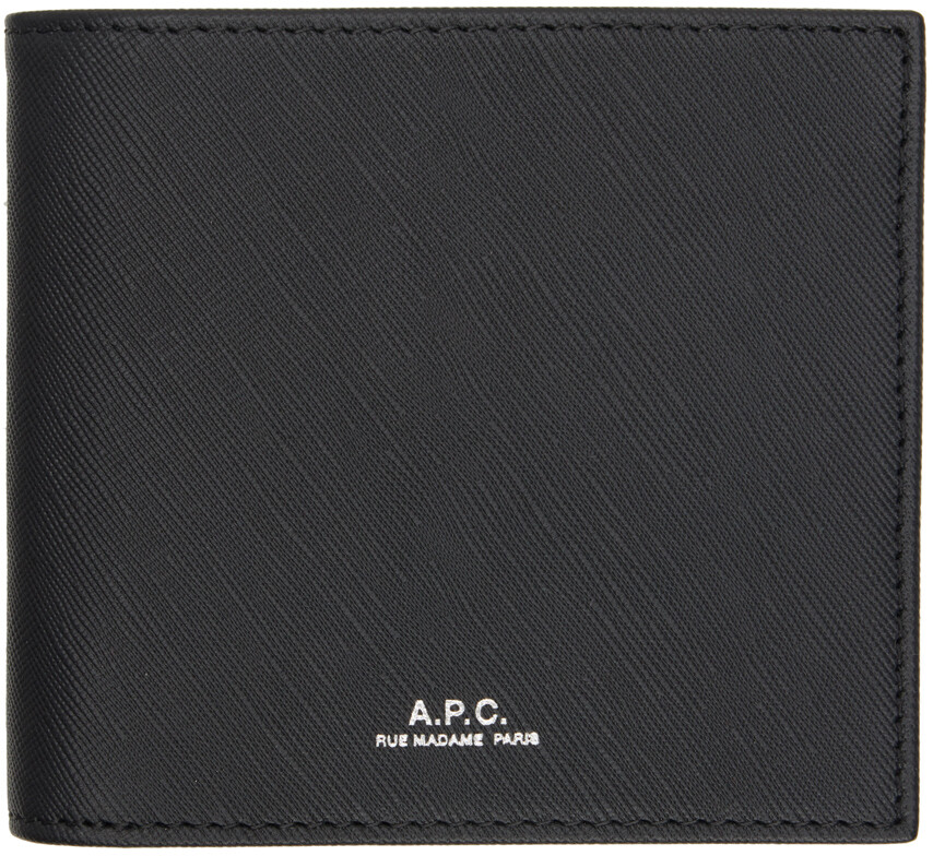 

Черный кошелек New London A.P.C., цвет Black