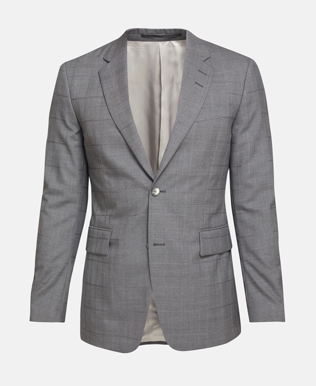 

Шерстяной пиджак Tiger of Sweden, цвет Medium Grey