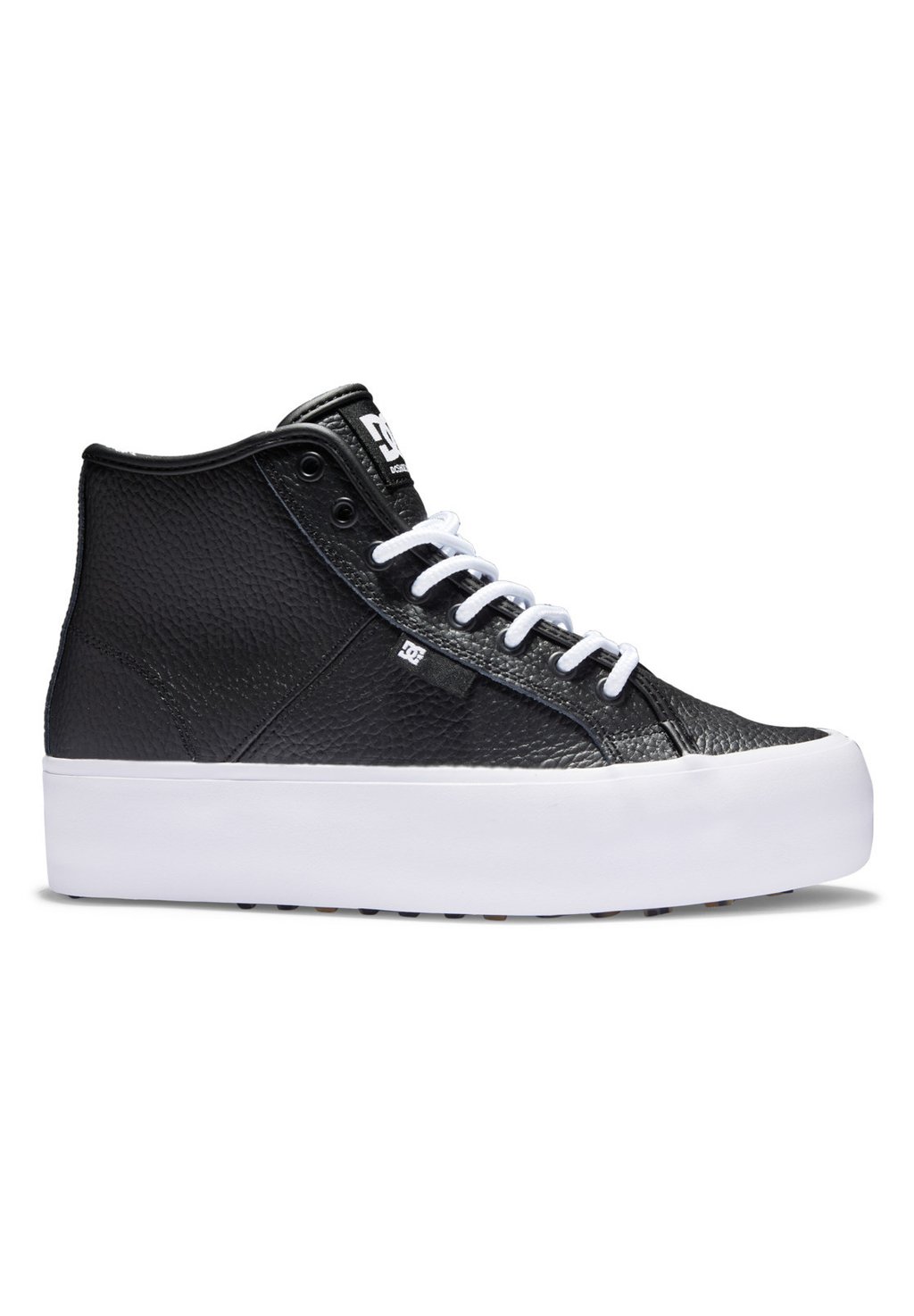 кроссовки dc shoes manual unisex black Высокие кроссовки DC Shoes MANUAL, цвет black white