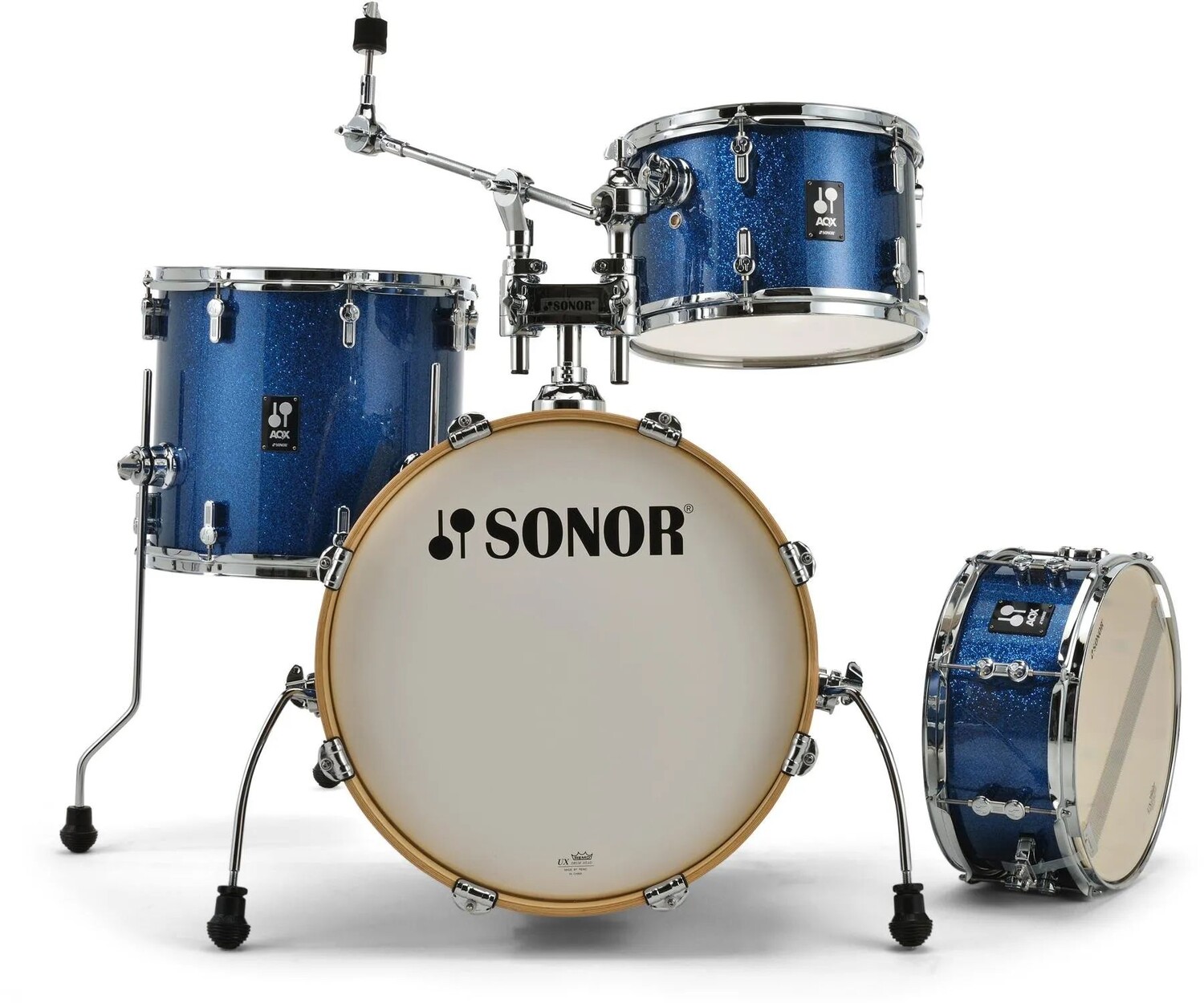 

Набор из 4 ракушек Sonor AQX Jazz — Blue Ocean Sparkle