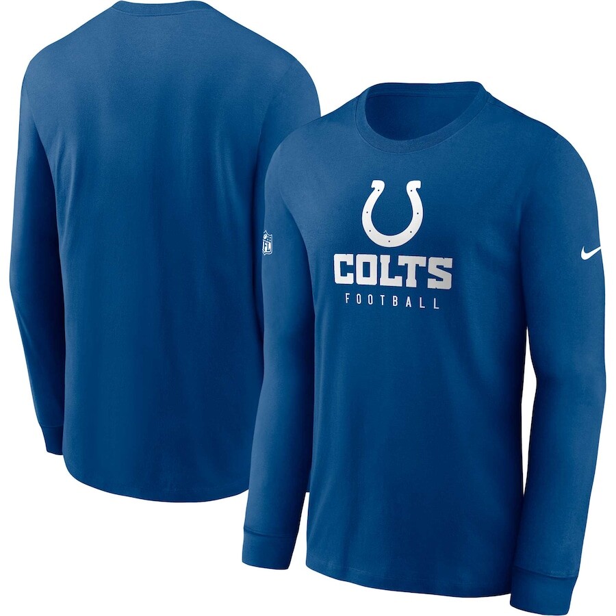 

Футболка с длинным рукавом Nike Indianapolis Colts, роял