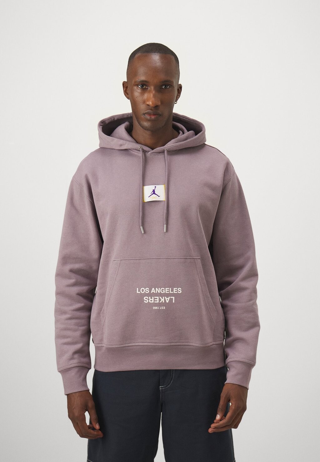 

Толстовка с символикой NBA LOS ANGELES LAKERS JORDAN STATEMENT HOODIE Nike, фиолетовый