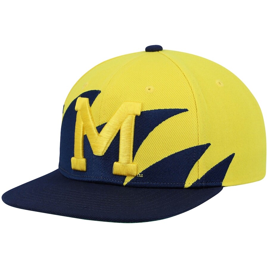 

Бейсболка Mitchell & Ness Michigan Wolverines, нави