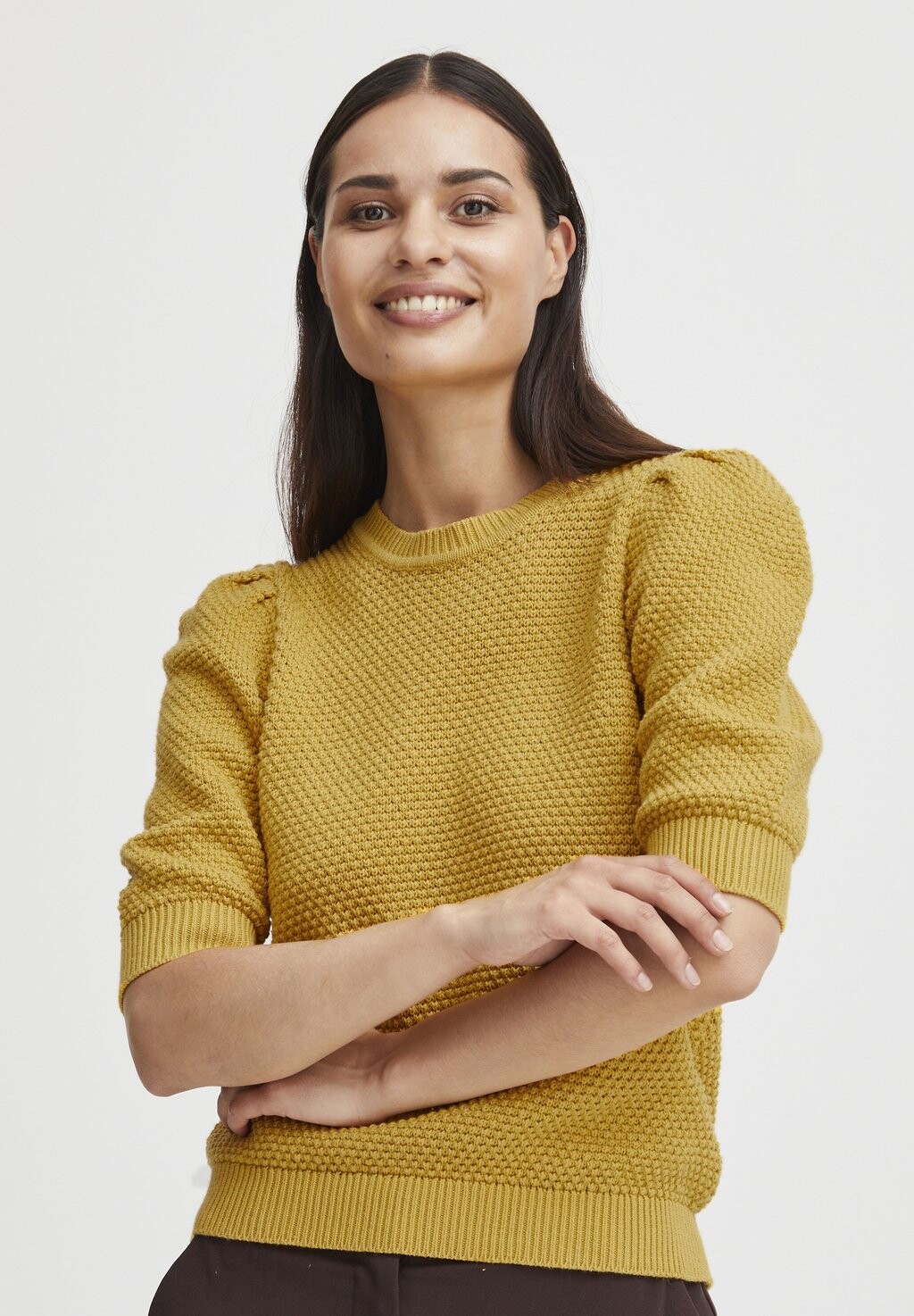 

Базовая футболка Bymikala Ss b.young, цвет golden spice