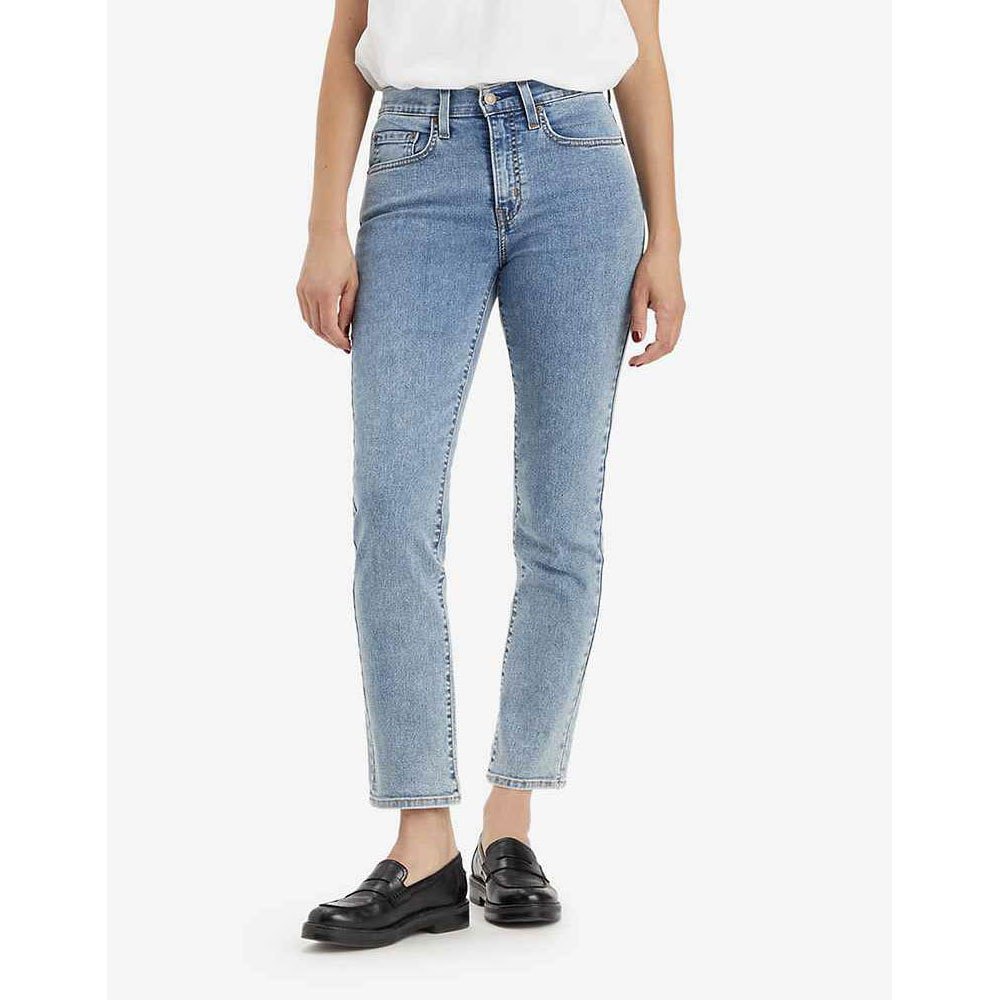 

Джинсы Levi's 724 High Rise Straight Fit, синий