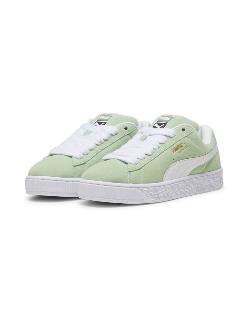 

Зеленые кроссовки PUMA Suede XL