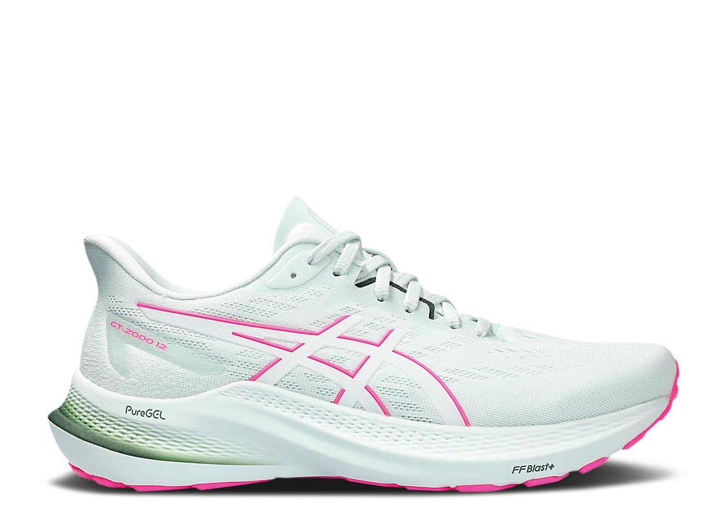 

Кроссовки ASICS Wmns Gt 2000 12 'Pure Aqua Pink', белый