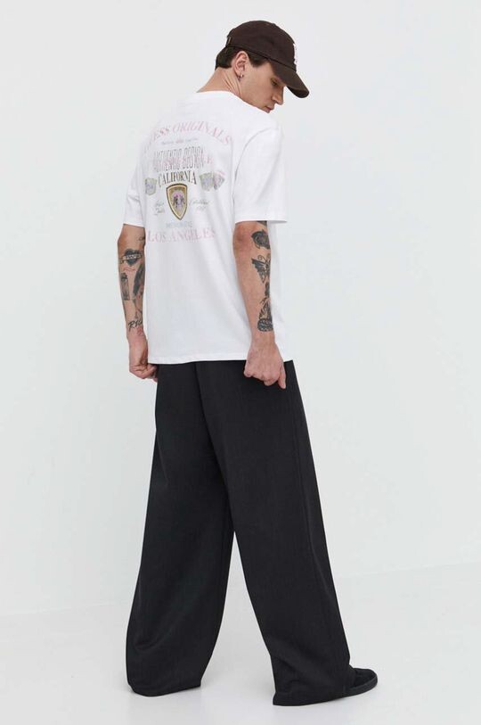 

Хлопковая футболка Guess Originals, белый