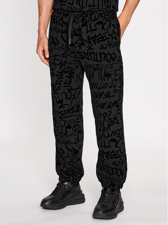 

Спортивные брюки стандартного кроя Versace Jeans Couture, черный