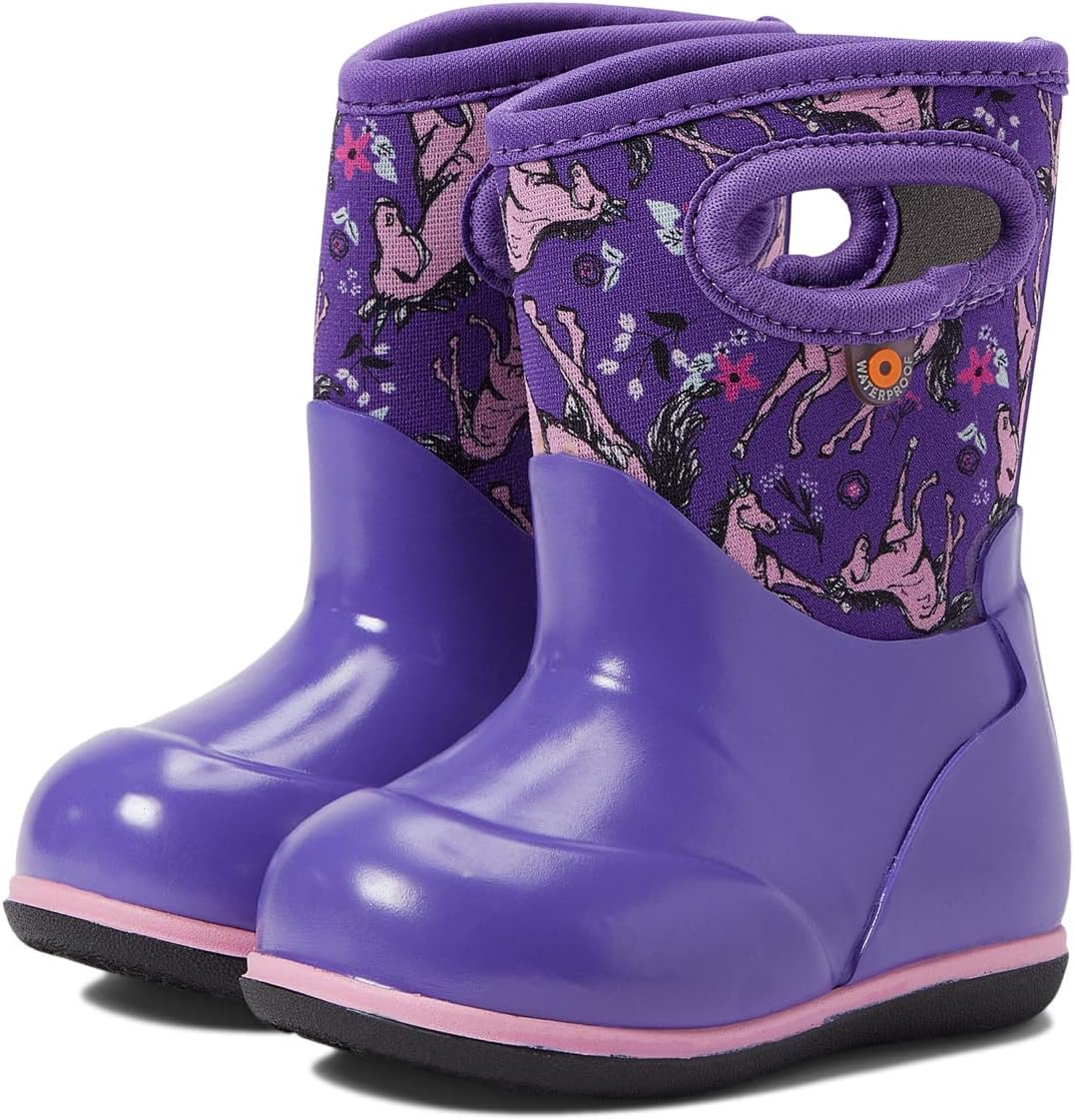 Резиновые сапоги Baby Classic Unicorn Awesome Bogs, цвет Violet Multi