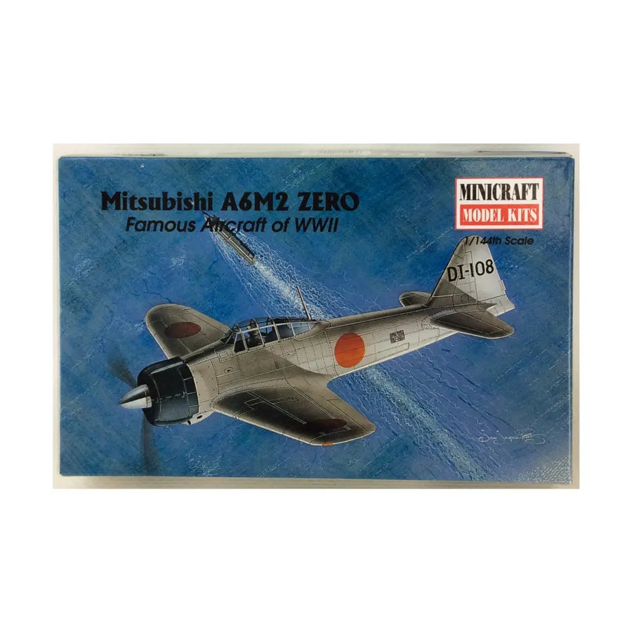 

Митсубиси А6М2 Ноль, WWII Aircraft - 1:144 Scale (Minicraft)
