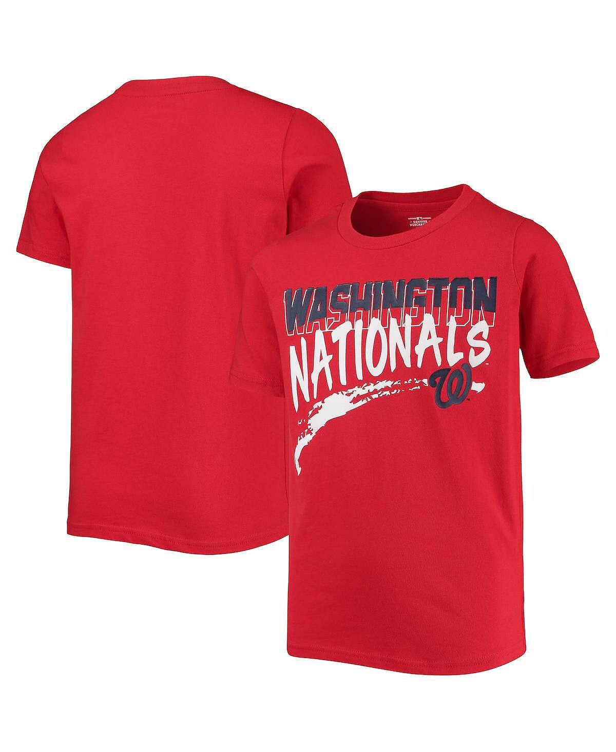 

Красная футболка Big Boys Washington Nationals Big Deal Outerstuff, Красный