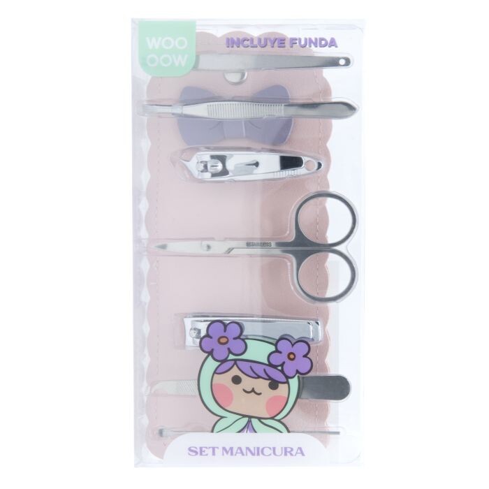 

Набор косметики Set de Manicura con Funda Woo Oow, Set 7 productos