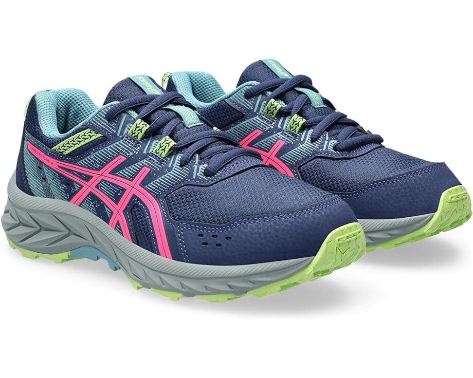 

Кроссовки Asics Pre Venture 9 GS, цвет Deep Ocean/Hot Pink