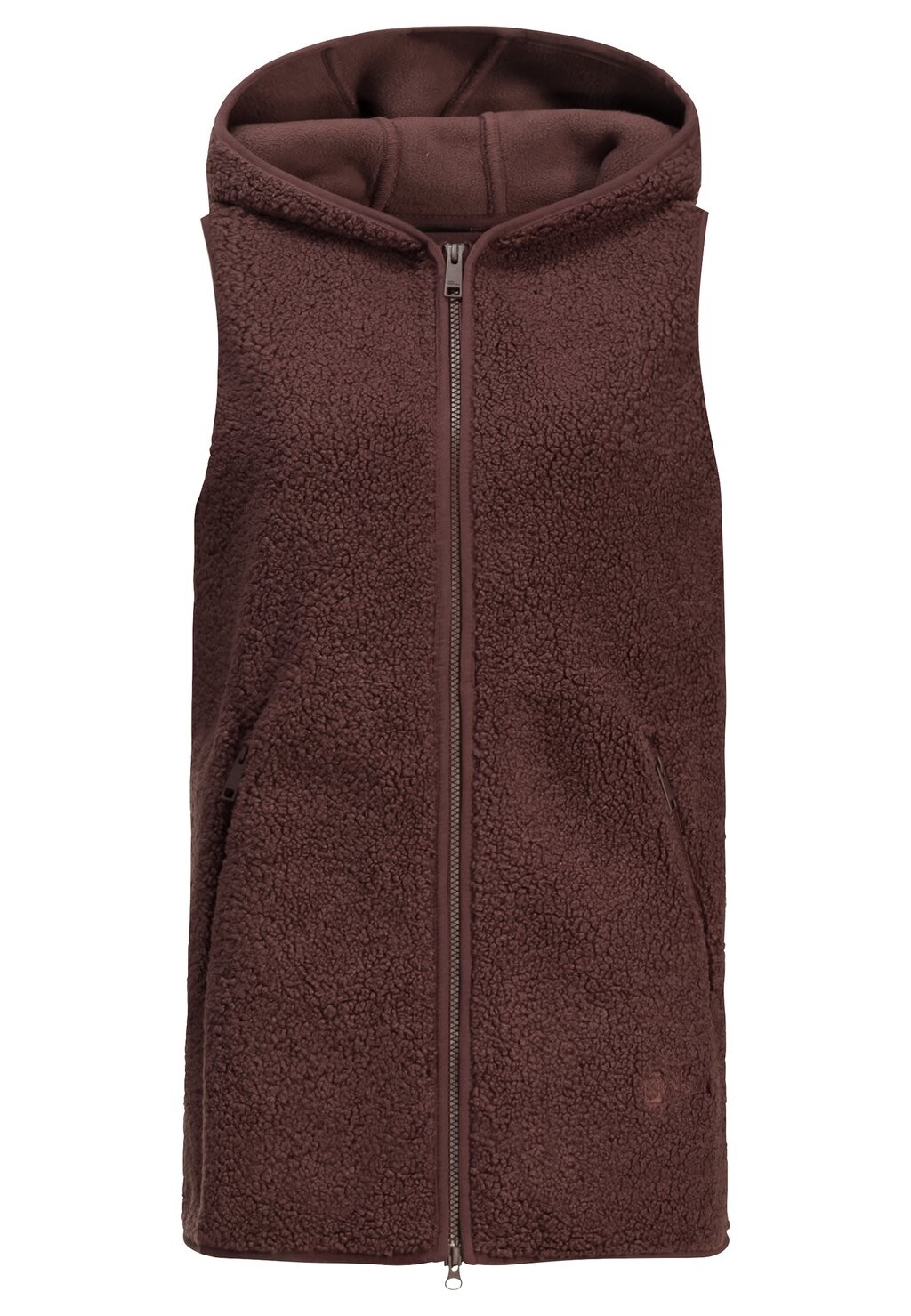 

Жилет HIGH CURL W Jack Wolfskin, коричневый