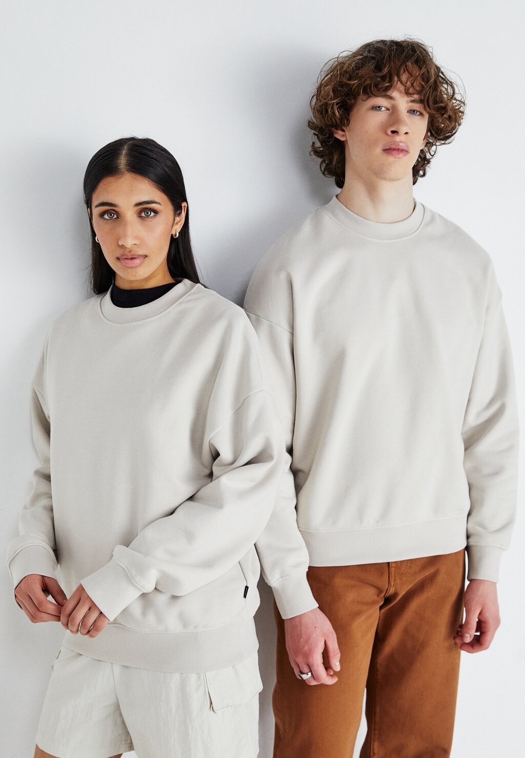 

Толстовка Jprblaharvey Crew Neck Unisex Jack & Jones, цвет moonbeam