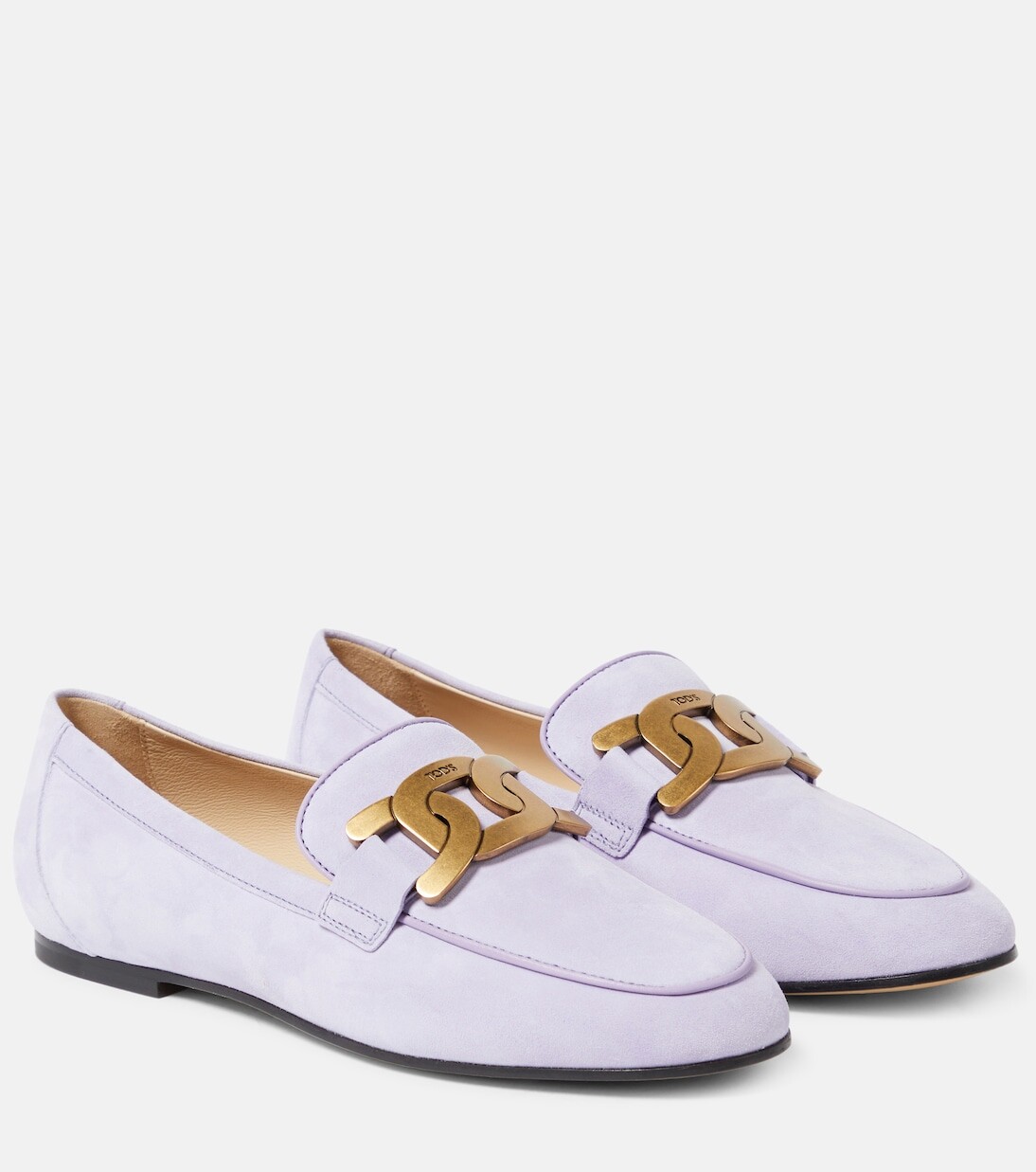 

Замшевые лоферы kate Tod'S, фиолетовый