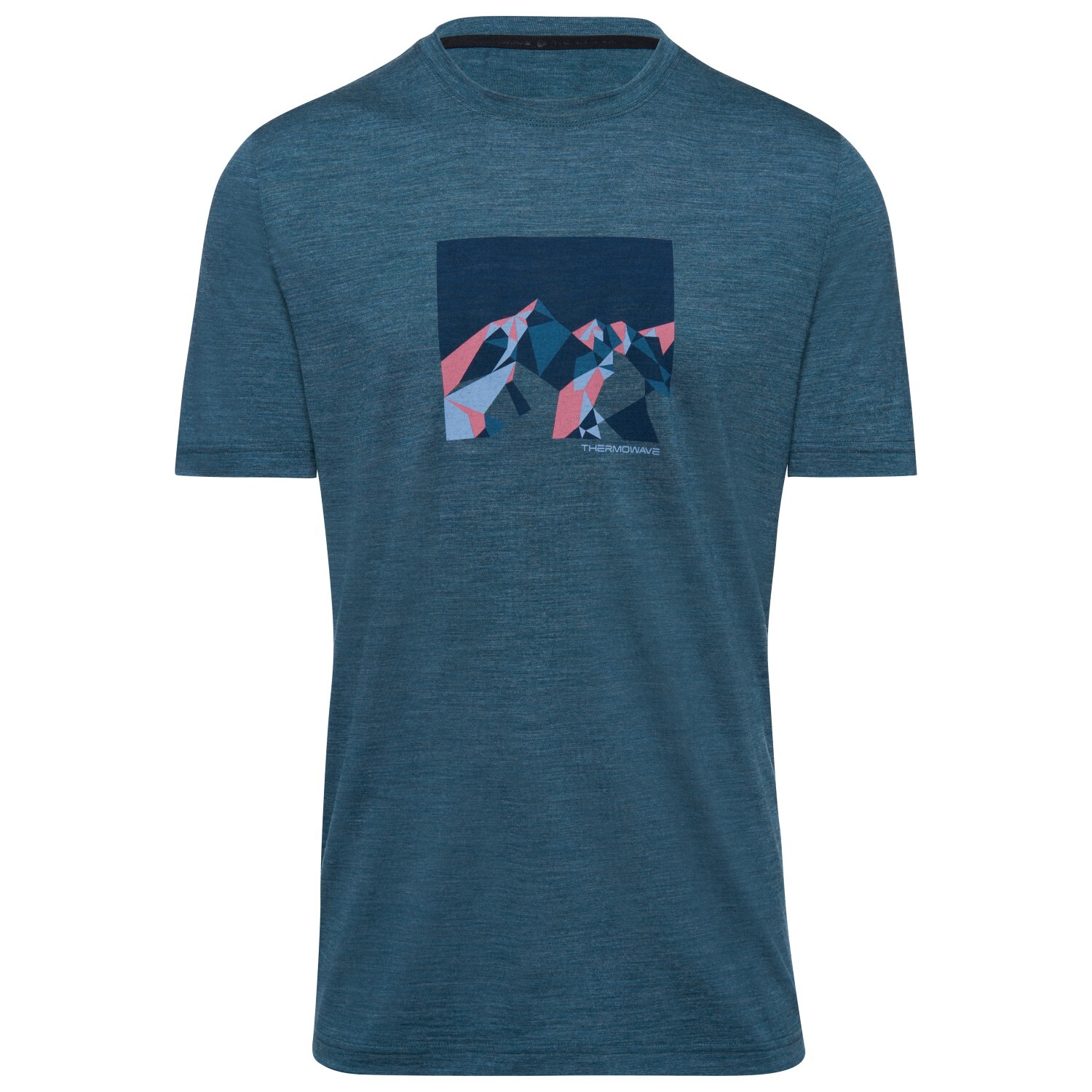 

Рубашка из мериноса Thermowave Merino Cooler Trulite T Shirt My Precious, цвет Alp Lake Melange