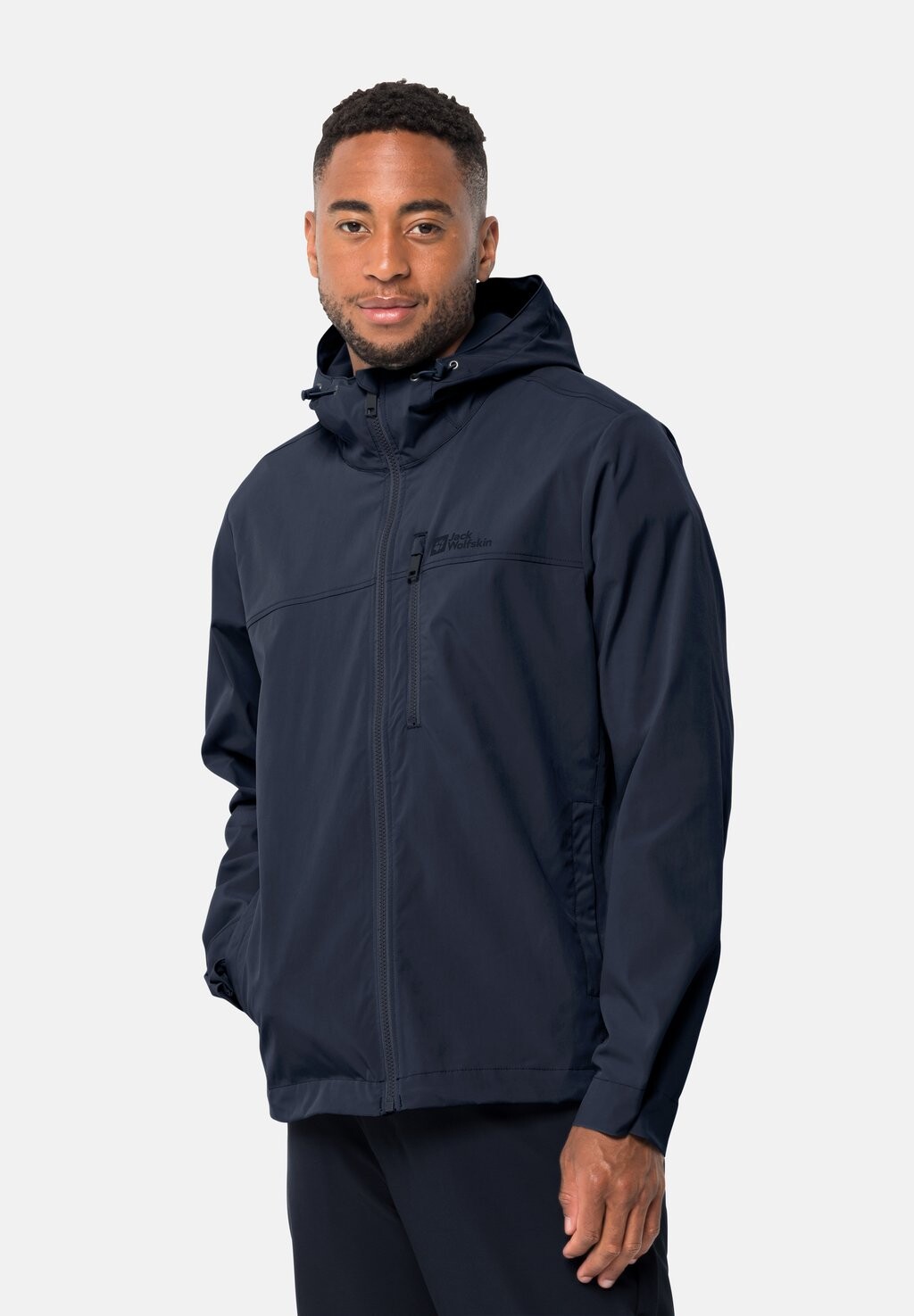 

Куртка для активного отдыха Desert Wind M Jack Wolfskin, цвет night blue