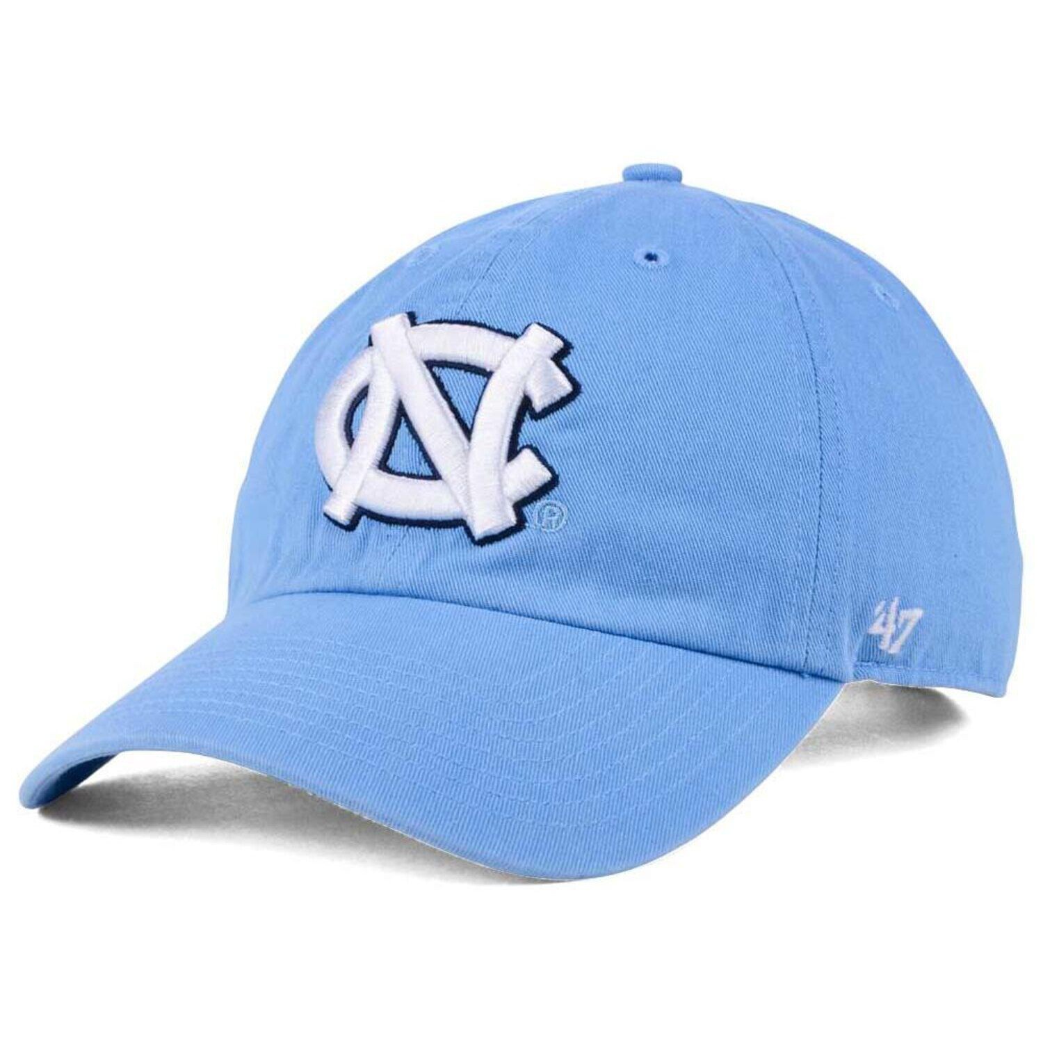 

Регулируемая шапка North Carolina Tar Heels '47 Clean Up - Carolina Blue