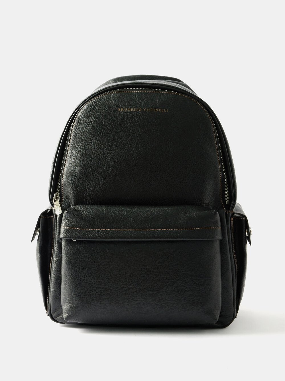 

Кожаный рюкзак Brunello Cucinelli, черный